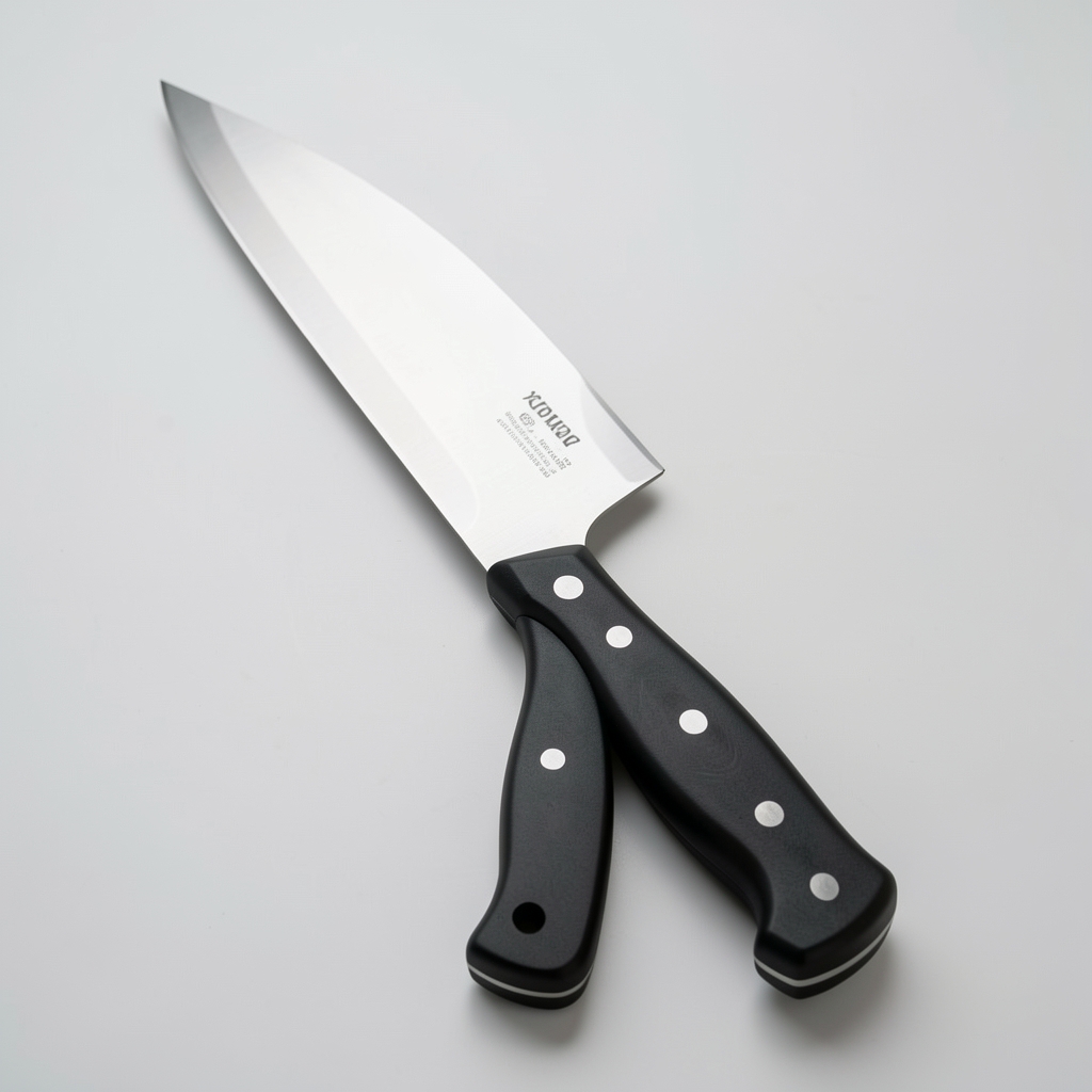 Victorinox Fibrox 20 cm profesyonel şef bıçağı, siyah kaymaz saplı, İsviçre üretimi